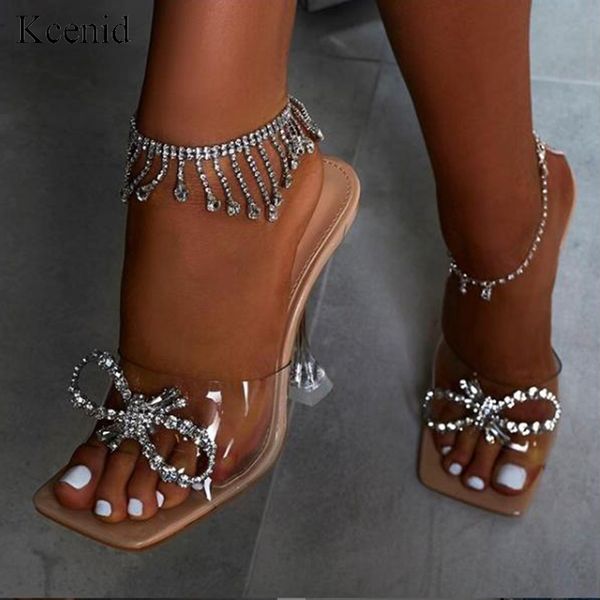 kcenid women slippers 2021 transparent high heels square toe fashion rhinestone bowtie wedding party shoes for lady size 41 x1020, Black
kcenid women slippers 2021 transparent high heels square toe fashion rhinestone bowtie wedding party shoes for lady size 41 x1020, Black