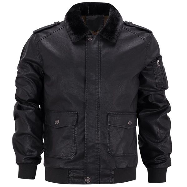 men's fur & faux mens jacket 2021 autumn and winter -selling short coat slim collar leather warm trend, Black
men's fur & faux mens jacket 2021 autumn and winter -selling short coat slim collar leather warm trend, Black