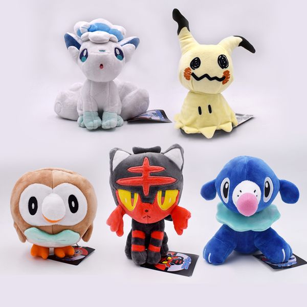 18-20cm anime litten rowlet popplio alola vulpix mimikyu plush toy sun moon starter animal doll for kids lj200810
18-20cm anime litten rowlet popplio alola vulpix mimikyu plush toy sun moon starter animal doll for kids lj200810