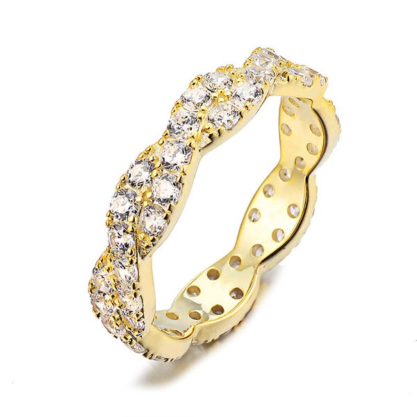 european and american punk creative twisted ring customized wholesale 925 silver zircon fashion personalized hip hop ring jewelry, Golden;silver
european and american punk creative twisted ring customized wholesale 925 silver zircon fashion personalized hip hop ring jewelry, Golden;silver