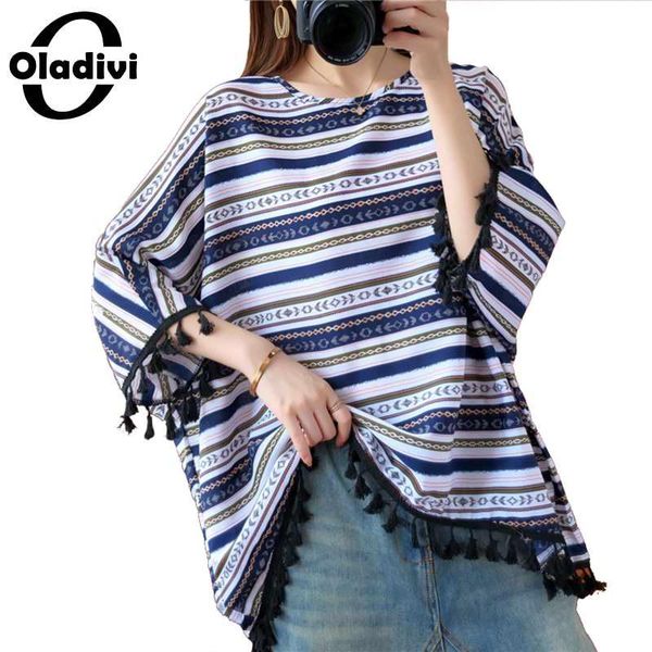 oladivi plus size women fashion print tassel blouse shirt 2020 autumn new lady casual loose tee tunic blusas 6xl 5xl 4xl 3xl, White
oladivi plus size women fashion print tassel blouse shirt 2020 autumn new lady casual loose tee tunic blusas 6xl 5xl 4xl 3xl, White