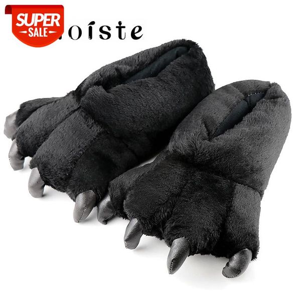 women slippers large size 39-46 ladies home slippers fashion totem bear claws corduroy solid synthetic funny woman shoes #yk4v, Black
women slippers large size 39-46 ladies home slippers fashion totem bear claws corduroy solid synthetic funny woman shoes #yk4v, Black