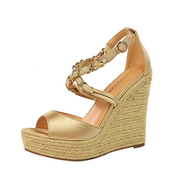 2020 yellow gold summer open finger cover leap platform fixed shoe women solid sandals dressed high heel shoes 892-1 kqn5, Black
2020 yellow gold summer open finger cover leap platform fixed shoe women solid sandals dressed high heel shoes 892-1 kqn5, Black