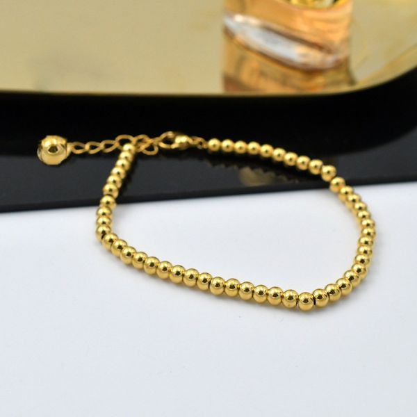 madalena sarara 18k gold round hallow beads au750 women bracelet genuine made ajustable q1210, Black
madalena sarara 18k gold round hallow beads au750 women bracelet genuine made ajustable q1210, Black