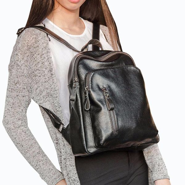 backpack style women leather fashion causal bags cowhide female shoulder bag backpacks for girls high quality
backpack style women leather fashion causal bags cowhide female shoulder bag backpacks for girls high quality