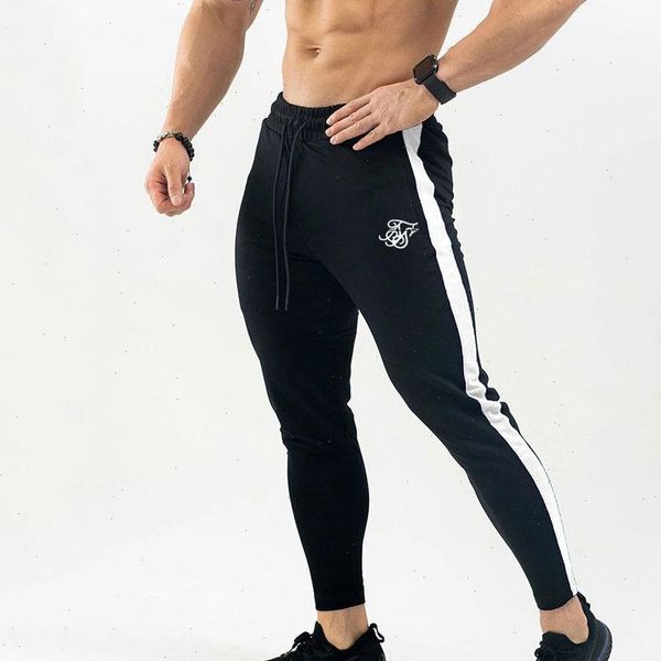 siksilk autumn new men fitness sweatpants male gyms bodybuilding workout cotton trousers casual joggers sportswear pencil pants, Black
siksilk autumn new men fitness sweatpants male gyms bodybuilding workout cotton trousers casual joggers sportswear pencil pants, Black