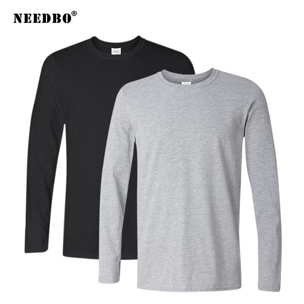 2pcs/lot spring autumn 100% cotton long sleeve t shirt men solid color o-neck tees big size kg-317, White;black
2pcs/lot spring autumn 100% cotton long sleeve t shirt men solid color o-neck tees big size kg-317, White;black