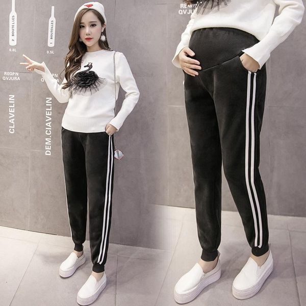 pregnant women, pregnant women autumn and winter maternity pants women a korean-style large size brushed and thick hare, White
pregnant women, pregnant women autumn and winter maternity pants women a korean-style large size brushed and thick hare, White