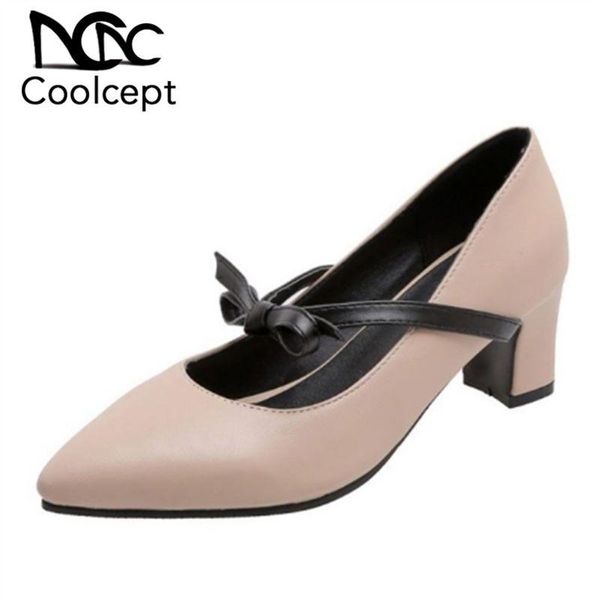 coolcept women pumps bow-knot sweet shoes pointed toe square heel shoes woman party dating women footwear size 32-43, Black
coolcept women pumps bow-knot sweet shoes pointed toe square heel shoes woman party dating women footwear size 32-43, Black