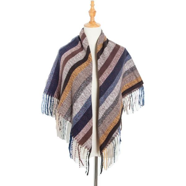 scarves striped women with tassel lady winter autumn long scarf thinker warm female shawl sjaals voor dames, Blue;gray
scarves striped women with tassel lady winter autumn long scarf thinker warm female shawl sjaals voor dames, Blue;gray