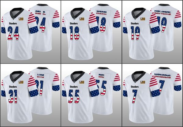 pittsburgh steelers men #55 devin bush 7 ben roethlisberger 19 juju smith-schuster women youth nfl white independence day jersey, Black
pittsburgh steelers men #55 devin bush 7 ben roethlisberger 19 juju smith-schuster women youth nfl white independence day jersey, Black