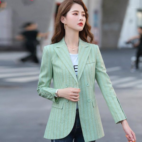 women's suits & blazers stripe korean ladies blazer pink loose casual vintage suit jacket noir femme stylish office women spring mm60nx, White;black
women's suits & blazers stripe korean ladies blazer pink loose casual vintage suit jacket noir femme stylish office women spring mm60nx, White;black