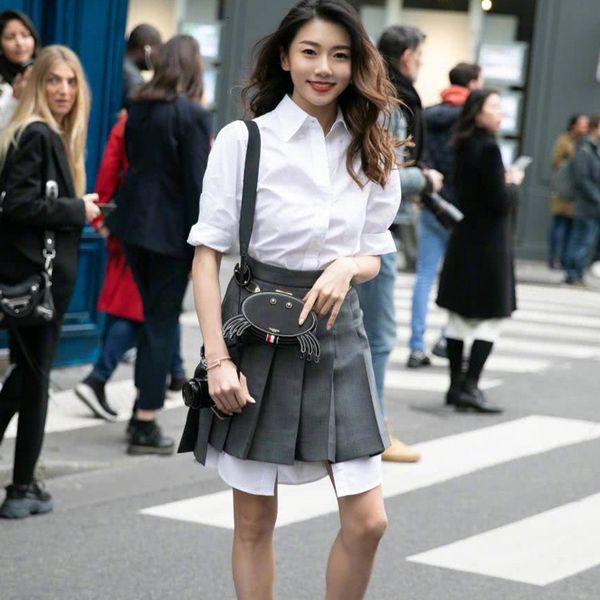 2021 spring new sleeve style single breasted long casual shirt thin minipled stocking skirt of two ladies suit parts pzdv, White
2021 spring new sleeve style single breasted long casual shirt thin minipled stocking skirt of two ladies suit parts pzdv, White