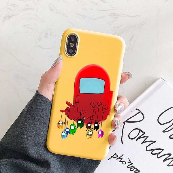 mobile phone cover for iphone se 2020 6 s 7 8 plus x xs xr 11 pro max yellow color soft tpu cartoon among us case funda
mobile phone cover for iphone se 2020 6 s 7 8 plus x xs xr 11 pro max yellow color soft tpu cartoon among us case funda