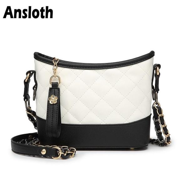ansloth fashion patchwork women chain bags crossbody bags classic plaid shoulder bag women pu leather bag simple small baghps130
ansloth fashion patchwork women chain bags crossbody bags classic plaid shoulder bag women pu leather bag simple small baghps130