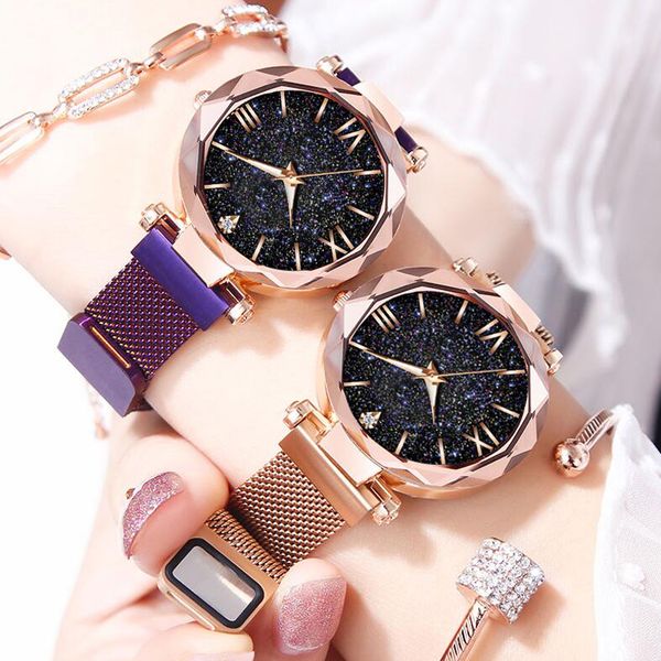 luxury ladies bracelet starry sky dial casual quartz clock mesh strap waterproof women dress watch montre femme
luxury ladies bracelet starry sky dial casual quartz clock mesh strap waterproof women dress watch montre femme
