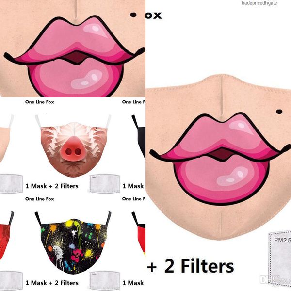 fighting m mask keep forza spain italy flag print face masks fabric protective pm2.5 e165 ei02