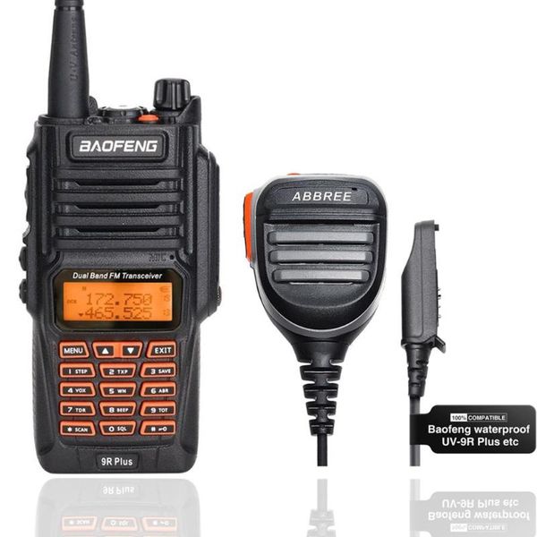 baofeng uv-9r plus 8w powerful waterproof dustproof portable walkie talkie dual band 10km long range uv9r fishing cb radio+mic
baofeng uv-9r plus 8w powerful waterproof dustproof portable walkie talkie dual band 10km long range uv9r fishing cb radio+mic