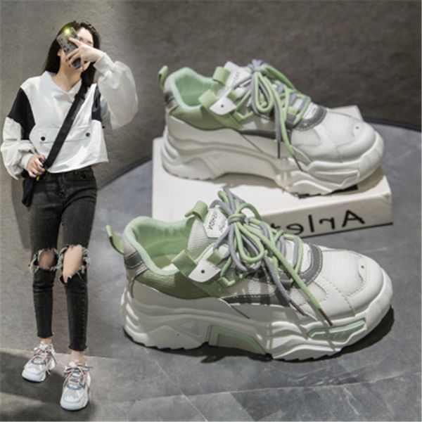 female 2021 new fashion chunky woman rentals until women's breathable shape shoes fh07, Black 
female 2021 new fashion chunky woman rentals until women's breathable shape shoes fh07, Black