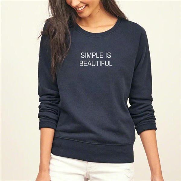 fashion woman pullovers brand tracksuits 2021 simple is beautiful sweatshirts women hip hop hoodies female s xxl, Black
fashion woman pullovers brand tracksuits 2021 simple is beautiful sweatshirts women hip hop hoodies female s xxl, Black