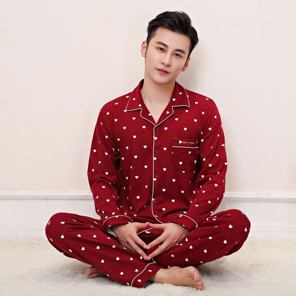 men's sleepwear arrival fashion men cotton spring autumn young large elastic waist pajamas set comfortable plus size l xl xxl 3xl 4xl, Black;brown
men's sleepwear arrival fashion men cotton spring autumn young large elastic waist pajamas set comfortable plus size l xl xxl 3xl 4xl, Black;brown