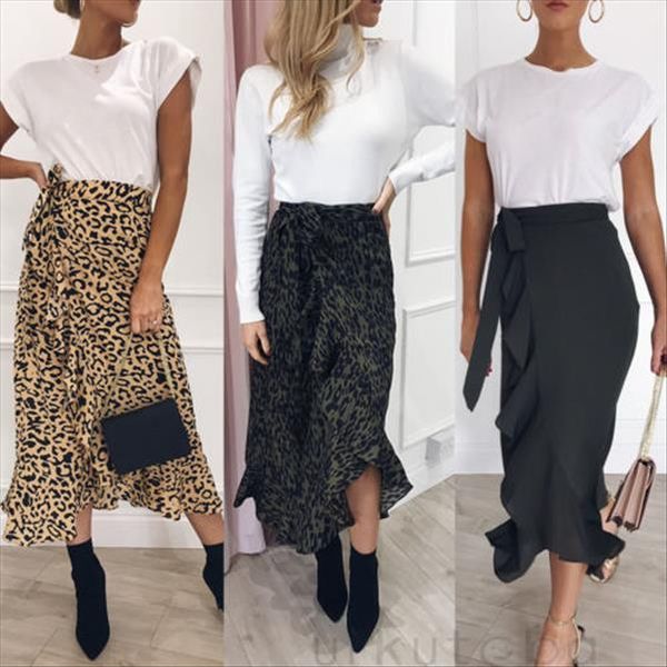 новая мода boho женщина леопардового длинные maxi skirt summer split пляж wrap вс юбка s xl, Black
новая мода boho женщина леопардового длинные maxi skirt summer split пляж wrap вс юбка s xl, Black