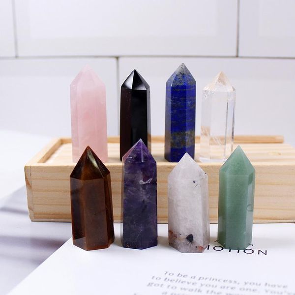 1set wooden box gift box decorative natural hand carved crystal points quartz wand pillar for sale heal qylevw, Black
1set wooden box gift box decorative natural hand carved crystal points quartz wand pillar for sale heal qylevw, Black