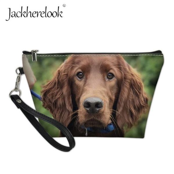 jackherelookirish 3d cute irish setter pattern leather make-up bag for girls fashion travel organizer toiletry bag vanity cases
jackherelookirish 3d cute irish setter pattern leather make-up bag for girls fashion travel organizer toiletry bag vanity cases