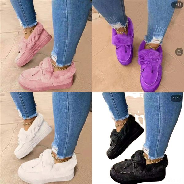 ssonq winter furry slides cotton mop cotton yarn slippers warm floor plus velvet snow boots flip flops christmas cotton plush home shoes, Black
ssonq winter furry slides cotton mop cotton yarn slippers warm floor plus velvet snow boots flip flops christmas cotton plush home shoes, Black