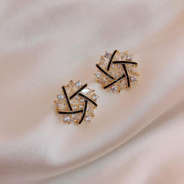 zircon cross round earrings 2021 trend fashion women jewelry trend luxury party night club female unusual earrings, Silver
zircon cross round earrings 2021 trend fashion women jewelry trend luxury party night club female unusual earrings, Silver
