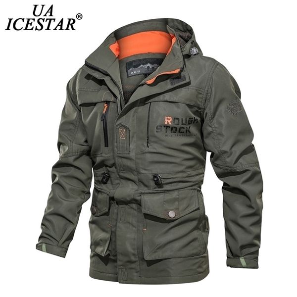uaicestar men winter jacket parkas coat windproof outdoor military fashion thicken warm jackets casual large size 5xl men's coat 201104, Black;brown
uaicestar men winter jacket parkas coat windproof outdoor military fashion thicken warm jackets casual large size 5xl men's coat 201104, Black;brown