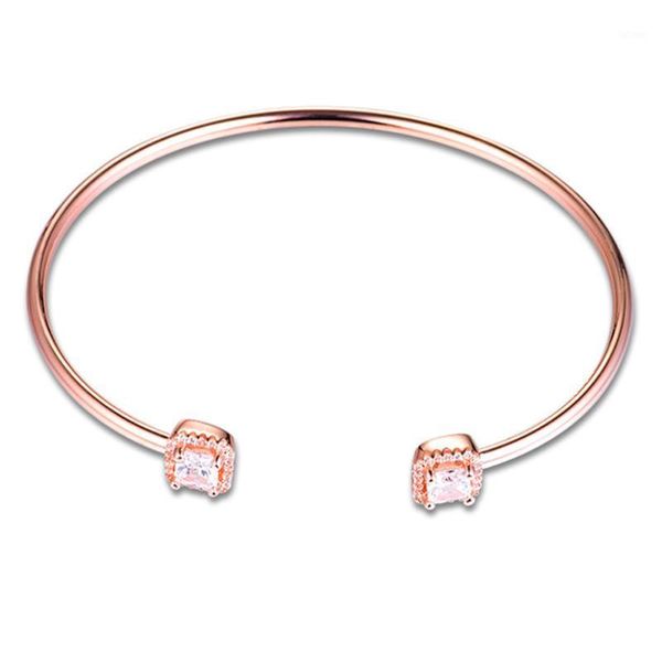 qandocci rose open bangles 100% 925 sterling silver fine jewelry for women wholesales, Black
qandocci rose open bangles 100% 925 sterling silver fine jewelry for women wholesales, Black