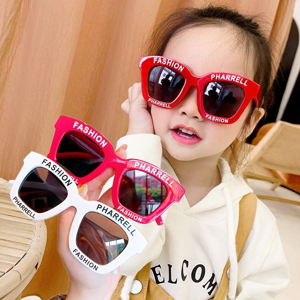 children's boys and fashion sunglasses baby anti ultraviolet glasses little girls sunshade accessories, White;black
children's boys and fashion sunglasses baby anti ultraviolet glasses little girls sunshade accessories, White;black