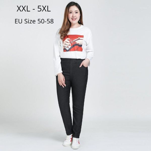 women plus size 5xl 4xl 3xl xxl long jeans femme high waisted pants high stretch jeans woman skinny pencil pants for mujers1, Blue
women plus size 5xl 4xl 3xl xxl long jeans femme high waisted pants high stretch jeans woman skinny pencil pants for mujers1, Blue