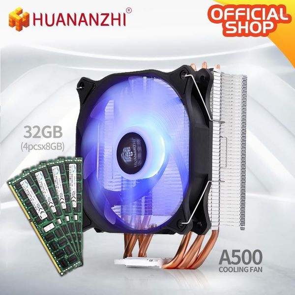 huananzhi a500 4 copper heat pipe led cpu cooler cooling fan radiator dual fan heatsink with 4*8g ddr3 recc combo kit set1
huananzhi a500 4 copper heat pipe led cpu cooler cooling fan radiator dual fan heatsink with 4*8g ddr3 recc combo kit set1