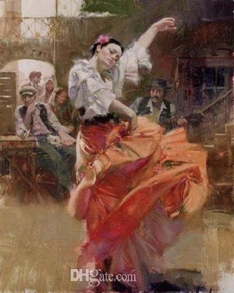 25 flamenco in red spanish dancer handpainted impressionism art oil painting on canvas home wall decor size can customized
25 flamenco in red spanish dancer handpainted impressionism art oil painting on canvas home wall decor size can customized