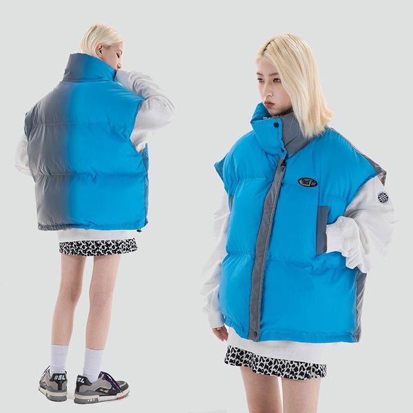harajuku gradient luminous без рукавов пальто мужчины и женщины стенд толстая зимняя куртка уличная одежда свободный повседневный жилет нега, Black;white
harajuku gradient luminous без рукавов пальто мужчины и женщины стенд толстая зимняя куртка уличная одежда свободный повседневный жилет нега, Black;white