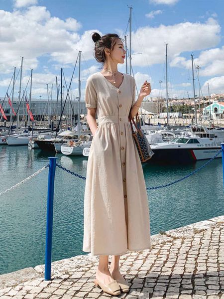 shirt french minority very dress fairy summer 2020 new style platycodon over the knee temperament waist v-neck long skirt, Black;gray
shirt french minority very dress fairy summer 2020 new style platycodon over the knee temperament waist v-neck long skirt, Black;gray