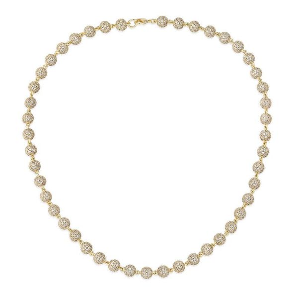 hip hop bling bling necklace men 8mm 8mm ice bead necklace clavicle chain gold silver length jewelry, Golden
hip hop bling bling necklace men 8mm 8mm ice bead necklace clavicle chain gold silver length jewelry, Golden