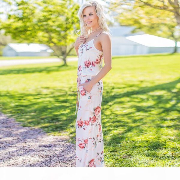 fashion floral jumpsuit slip tank siamese trousers tie waist pants slim one piece summer women clothes will and sandy gift, Black;white
fashion floral jumpsuit slip tank siamese trousers tie waist pants slim one piece summer women clothes will and sandy gift, Black;white