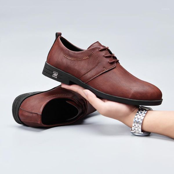 dress shoes leather men classic lace-up winter spring office walking footwear big size1, Black
dress shoes leather men classic lace-up winter spring office walking footwear big size1, Black