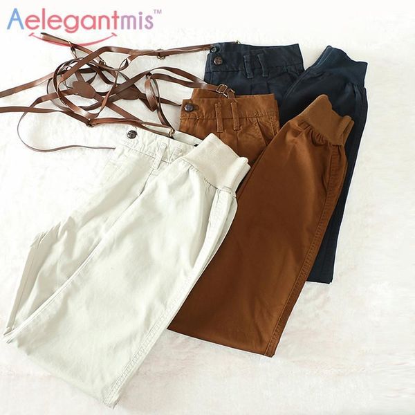 wholesale- special offer aelegantmis 100% cotton high waist harem pants women autumn casual overalls pants female 2017 new1, Black;white
wholesale- special offer aelegantmis 100% cotton high waist harem pants women autumn casual overalls pants female 2017 new1, Black;white