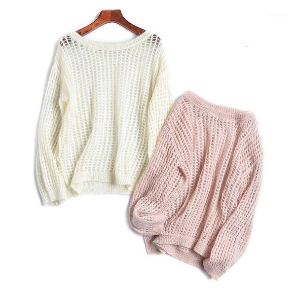 2020 new women sweater fashion pure color long sleeve round collar loose hollow out knitting sweaters for women1, White;black
2020 new women sweater fashion pure color long sleeve round collar loose hollow out knitting sweaters for women1, White;black