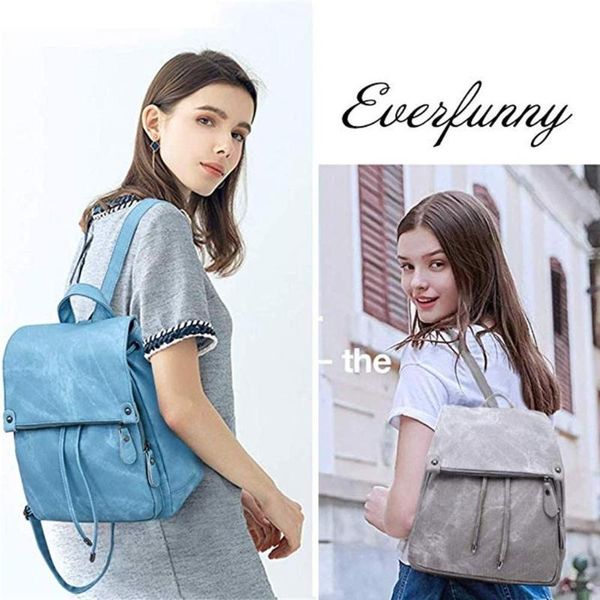 women backpack waterproof anti-theft lightweight pu leather nylon casual school shoulder bag travel backpack for ladies by mlhj
women backpack waterproof anti-theft lightweight pu leather nylon casual school shoulder bag travel backpack for ladies by mlhj