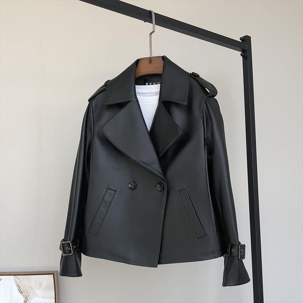 black plus size leather jackets for women long sleeve epaulet notched lapel double breasted womens leather jacket 5xl
black plus size leather jackets for women long sleeve epaulet notched lapel double breasted womens leather jacket 5xl