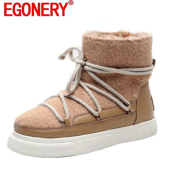 egonery cute wool snow boots 34-42 plus size 2019 winter fashion women's flats shoes pink apricot black ankle boots dropshipping 1026
egonery cute wool snow boots 34-42 plus size 2019 winter fashion women's flats shoes pink apricot black ankle boots dropshipping 1026