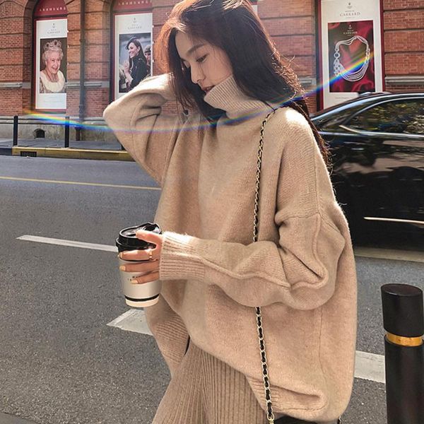 водолазка женщина сыпучей осень зима утолщение outer wear новые корейский стиль вязаные пуловер топ, White;black
водолазка женщина сыпучей осень зима утолщение outer wear новые корейский стиль вязаные пуловер топ, White;black