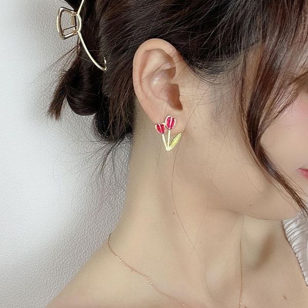 stud earring women plant pendant woman red tulip geometric ladies fashion jewelry lady korean trendy zinc alloy kolczyki, Golden;silver
stud earring women plant pendant woman red tulip geometric ladies fashion jewelry lady korean trendy zinc alloy kolczyki, Golden;silver