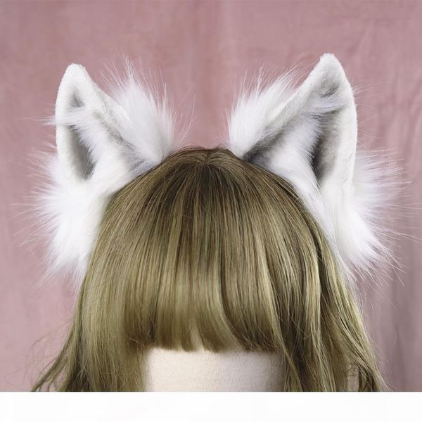 lolita girl hair accessories animal white wolf ears hairband for women scrunchie headwear hand work
lolita girl hair accessories animal white wolf ears hairband for women scrunchie headwear hand work