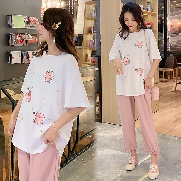 lrfca new suit style print piglet pregnant women's summer fashion casual suit jacket pants set coat belly-supporting pants 2020 jyber, Gray
lrfca new suit style print piglet pregnant women's summer fashion casual suit jacket pants set coat belly-supporting pants 2020 jyber, Gray